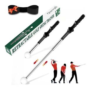 Quevpli Retractable Golf Swing Trainer